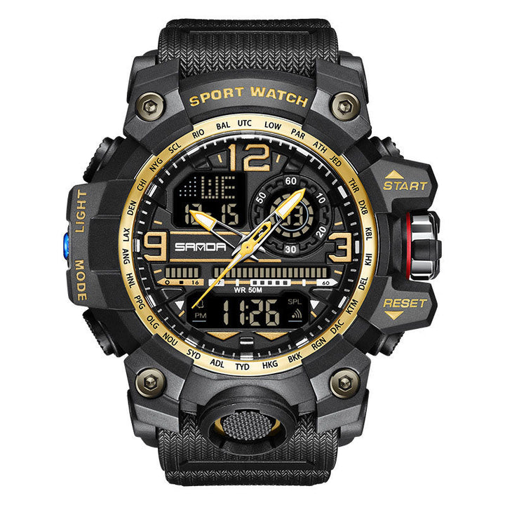 Men's multifunctional watch with luminous display & water protection | Bowlift