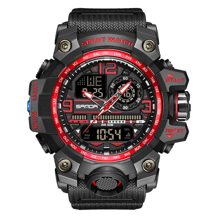 Men's multifunctional watch with luminous display & water protection | Bowlift