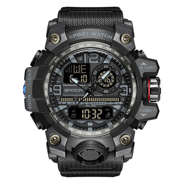 Men's multifunctional watch with luminous display & water protection | Bowlift