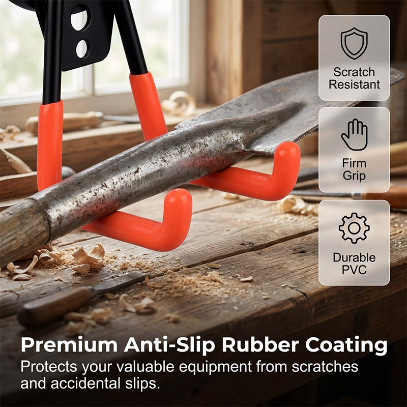 Magnetic double hook for tool storage | Bowlift