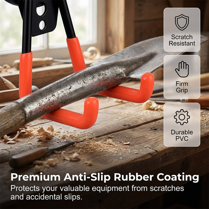 Magnetic double hook for tool storage | Bowlift