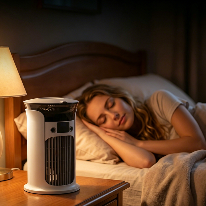 3-in-1 Desktop Air Cooler Fan | Bowlift