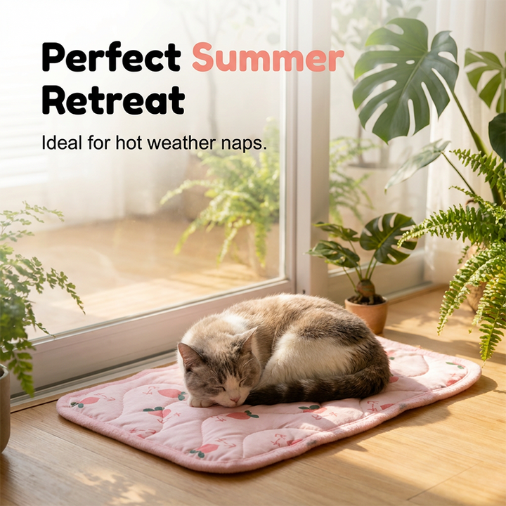 Double-Sided Pet Cooling Mat for Dogs & Cats | Bowlift