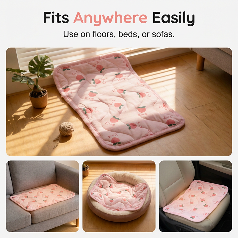 Double-Sided Pet Cooling Mat for Dogs & Cats | Bowlift