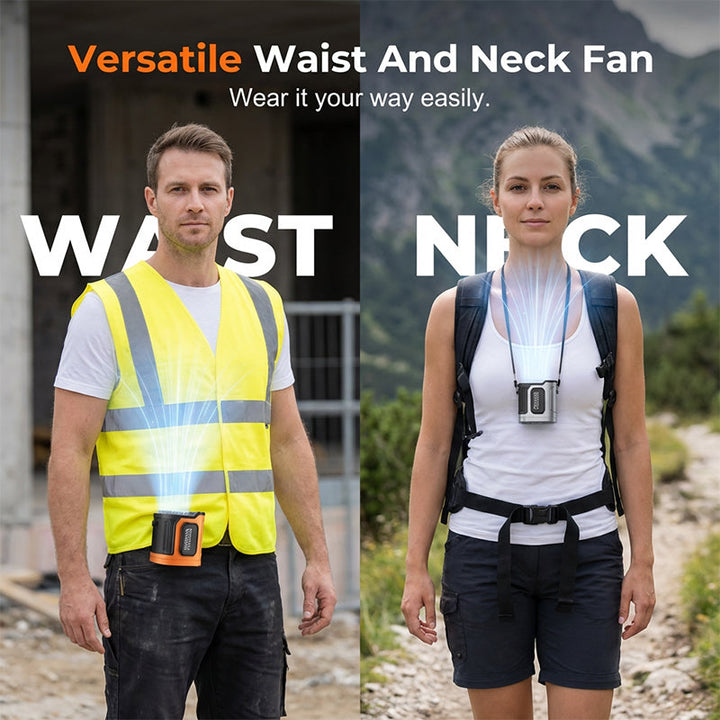 Portable Car Clip On Fan with LED Display | Bowlift
