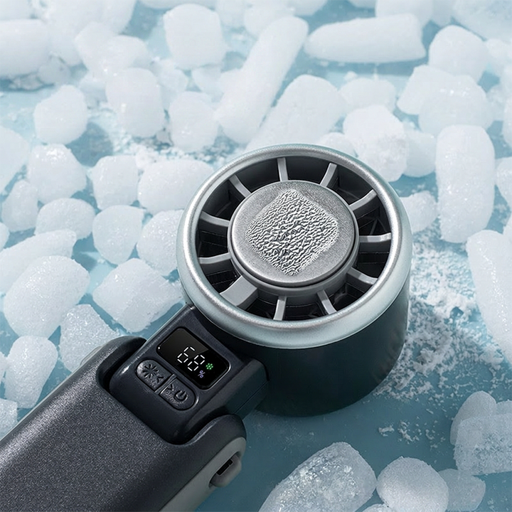 Semiconductor Cooling Handheld Fan | Bowlift