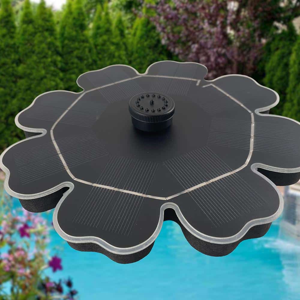 Solar-powered fountain (floating) | Bowlift