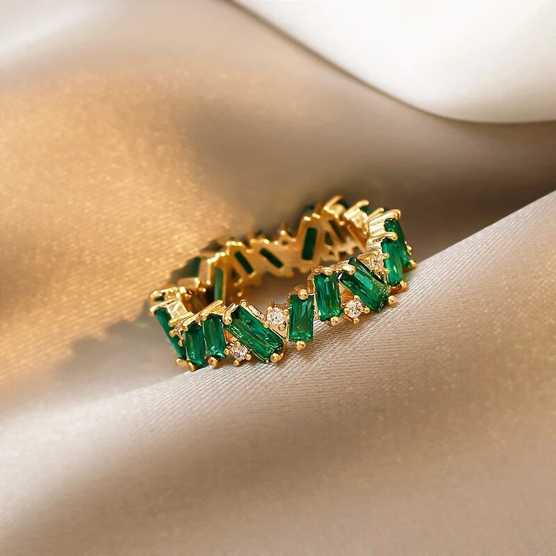 BowLift | Staggering Baguette Crystal Rings