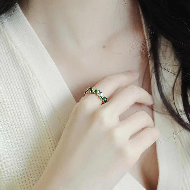 BowLift | Staggering Baguette Crystal Rings