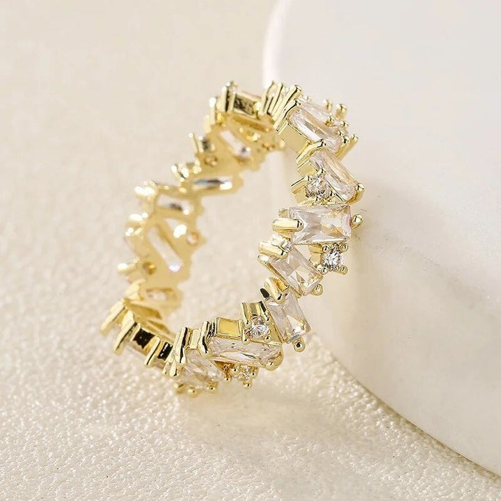 BowLift | Staggering Baguette Crystal Rings