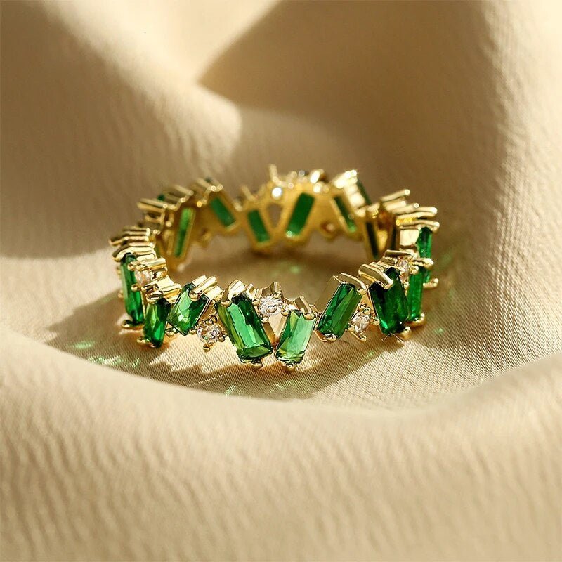 BowLift | Staggering Baguette Crystal Rings