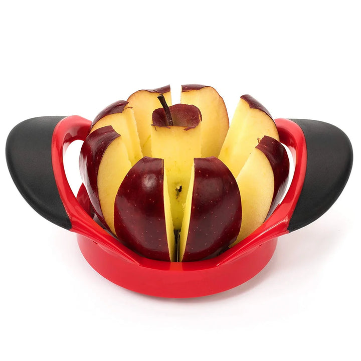 Stainless Steel Apple Slicer 8-Blade Extra-Large Corer and Divider | Bowlift