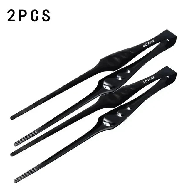 Stainless Steel Barbecue Clip Barbecue Clip Extended Non-slip Clip | Bowlift
