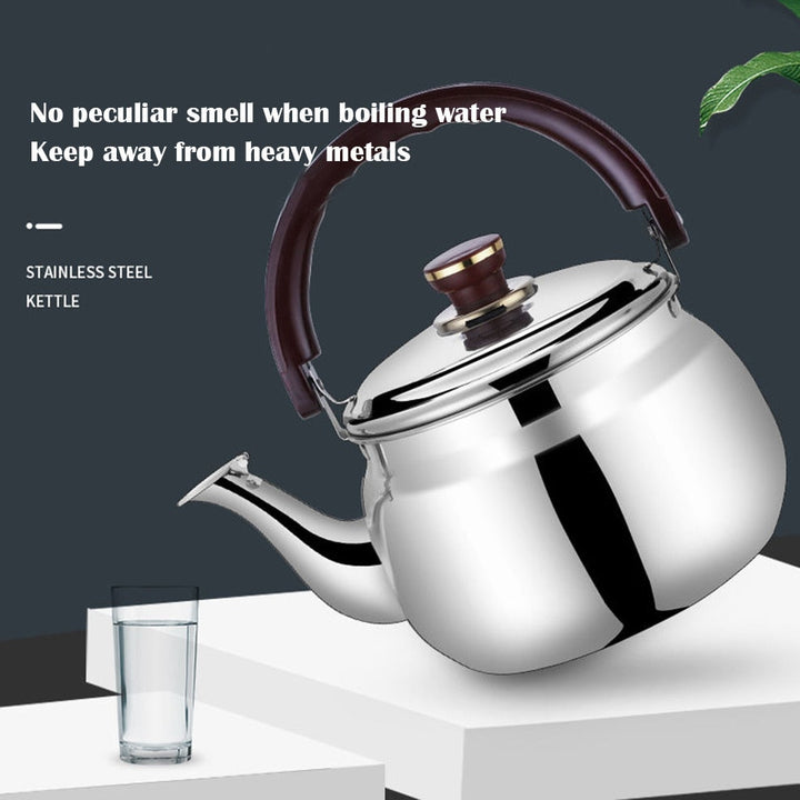 BowLift | Stainless Steel Whistling Kettle – Thick-Walled, Durable & Stylish