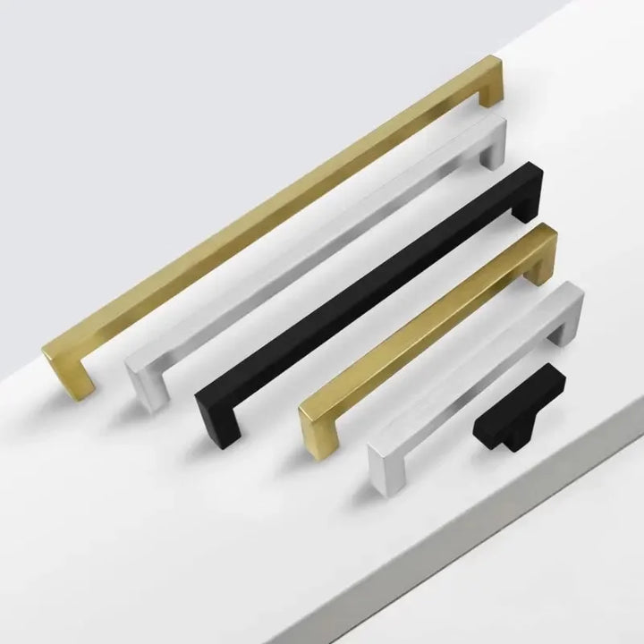 Stainless Steel Cabinet Drawer Handle and Door Knob 3 Elegant Colors | Bowlift
