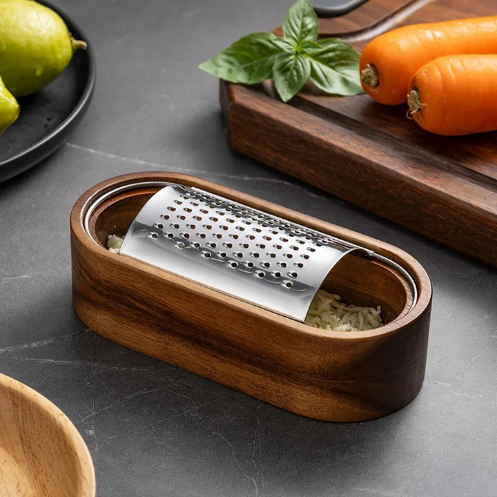 Stainless Steel Cheese Grater with Storage Box Multi-Purpose Shredder | Bowlift