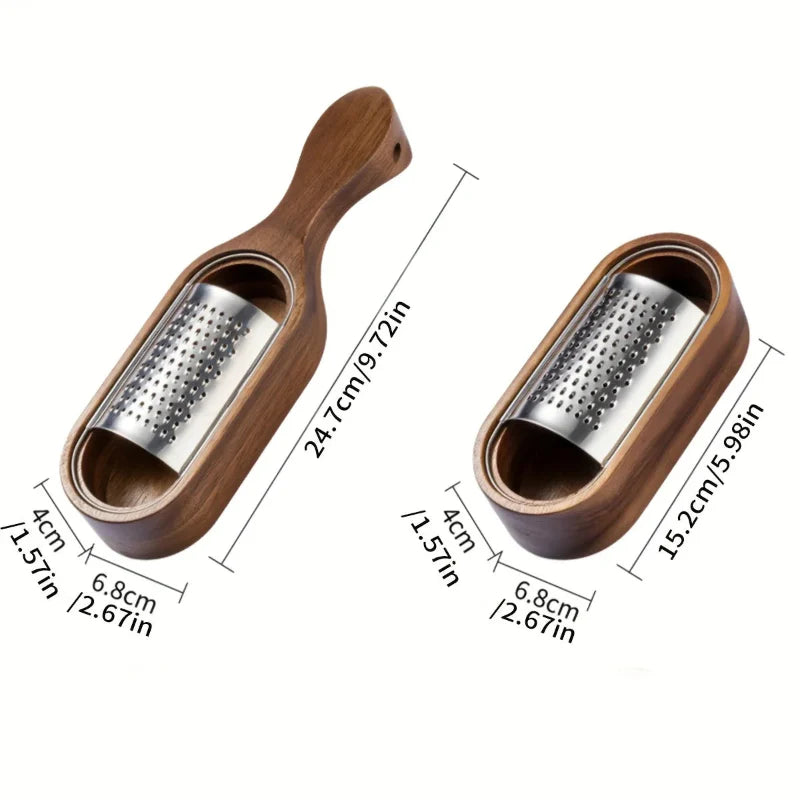 Stainless Steel Cheese Grater with Storage Box Multi-Purpose Shredder | Bowlift