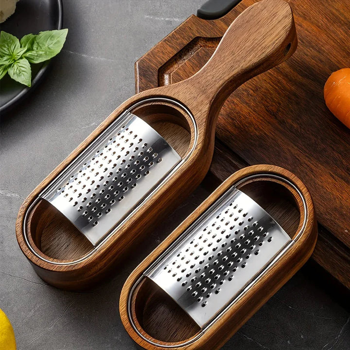 Stainless Steel Cheese Grater with Storage Box Multi-Purpose Shredder | Bowlift