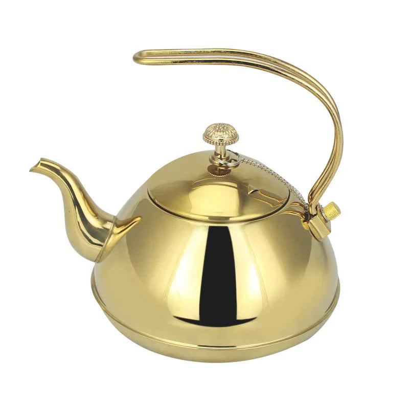 Stainless Steel Coffee Kettle Kitchen Gas Tea Kettle Classy Kettle | Bowlift