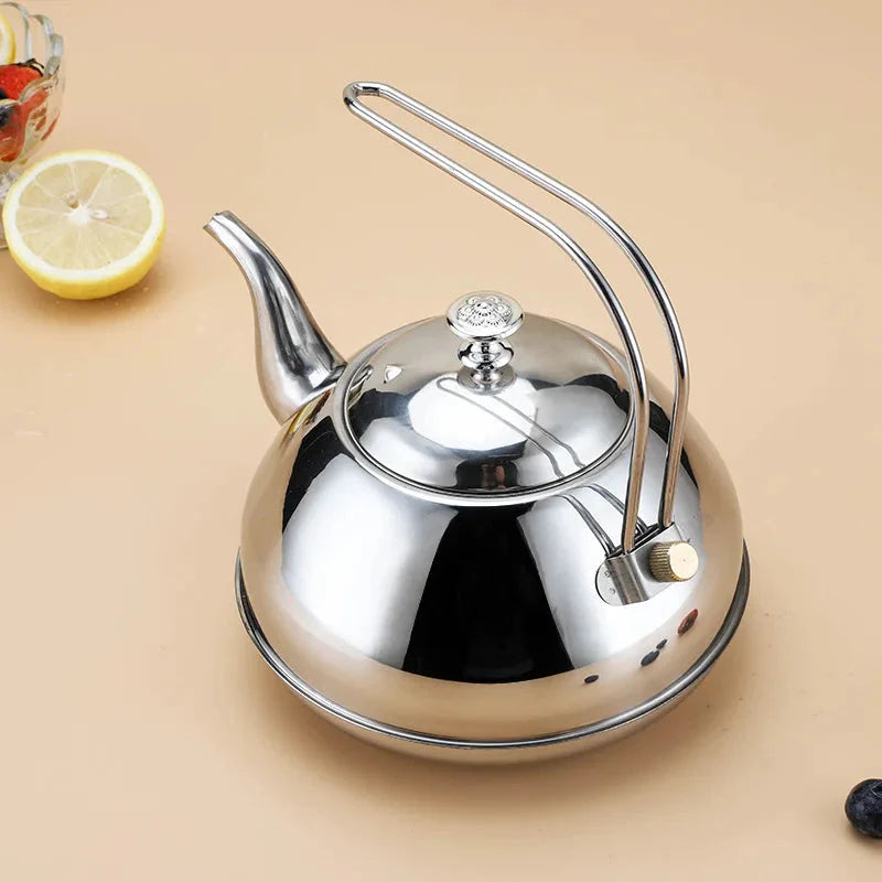 Stainless Steel Coffee Kettle Kitchen Gas Tea Kettle Classy Kettle | Bowlift