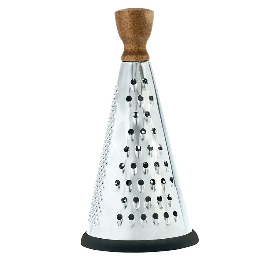 Stainless Steel Cone Cheese Grater Multi Purpose Manual Rotary Grater | Bowlift