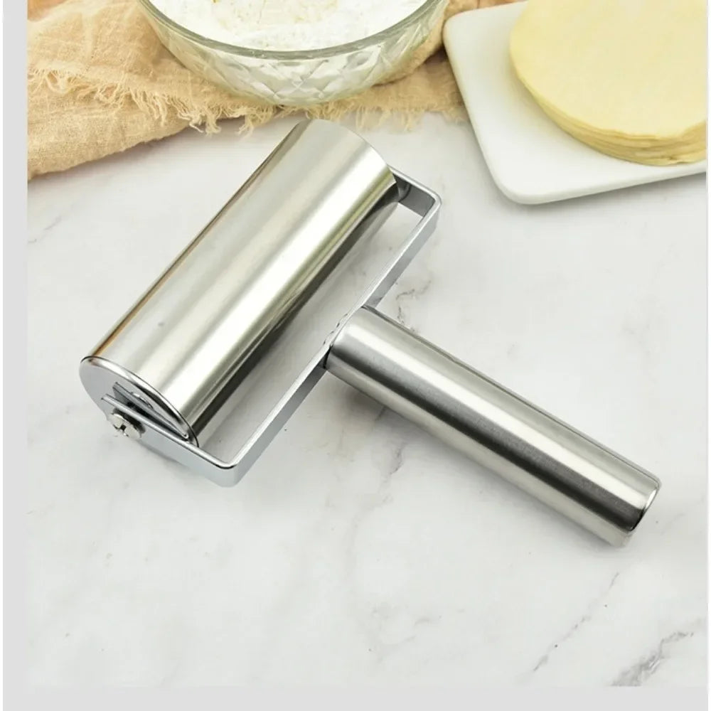 Stainless Steel Dough Roller Nonstick Rolling Pin Home Baking Tools | Bowlift