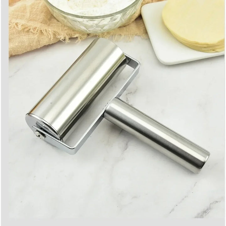 Stainless Steel Dough Roller Nonstick Rolling Pin Home Baking Tools | Bowlift