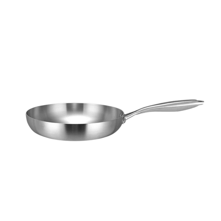 Stainless Steel Frying Pan Thick Wok Pan Fried Steak Pot Cookware | Bowlift