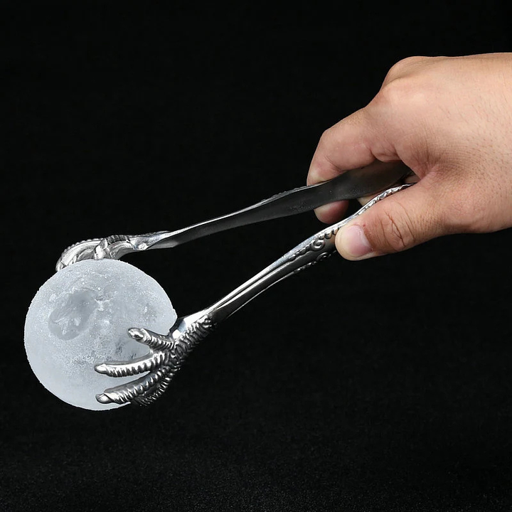 Stainless Steel Ice Tongs Talon Grip Ice and Sugar Bar Kitchen Tong | Bowlift
