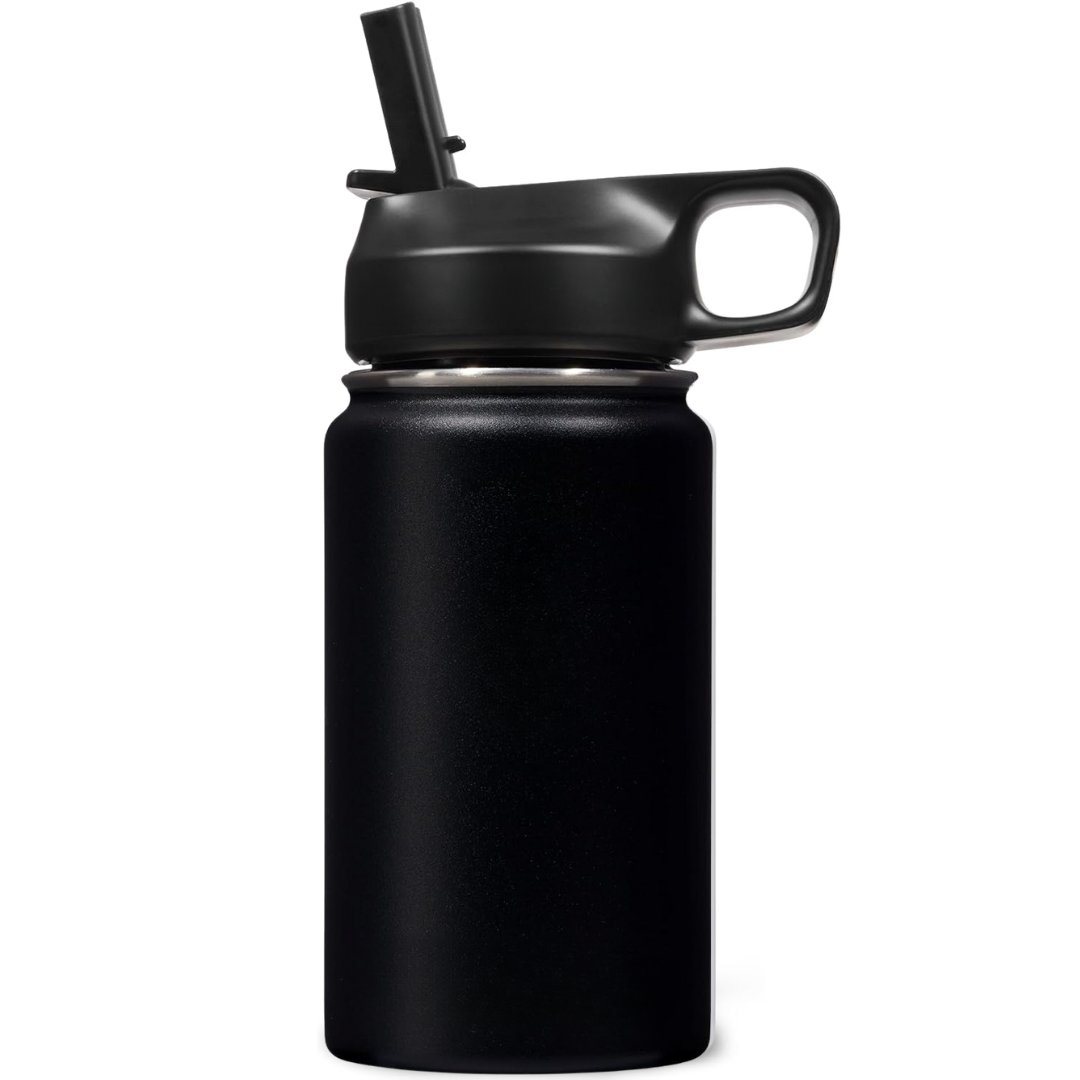 BowLift | Stainless Steel Insulated Water Bottle with Straw - For Cold & Hot Drinks