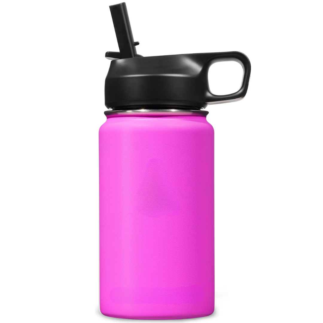 BowLift | Stainless Steel Insulated Water Bottle with Straw - For Cold & Hot Drinks