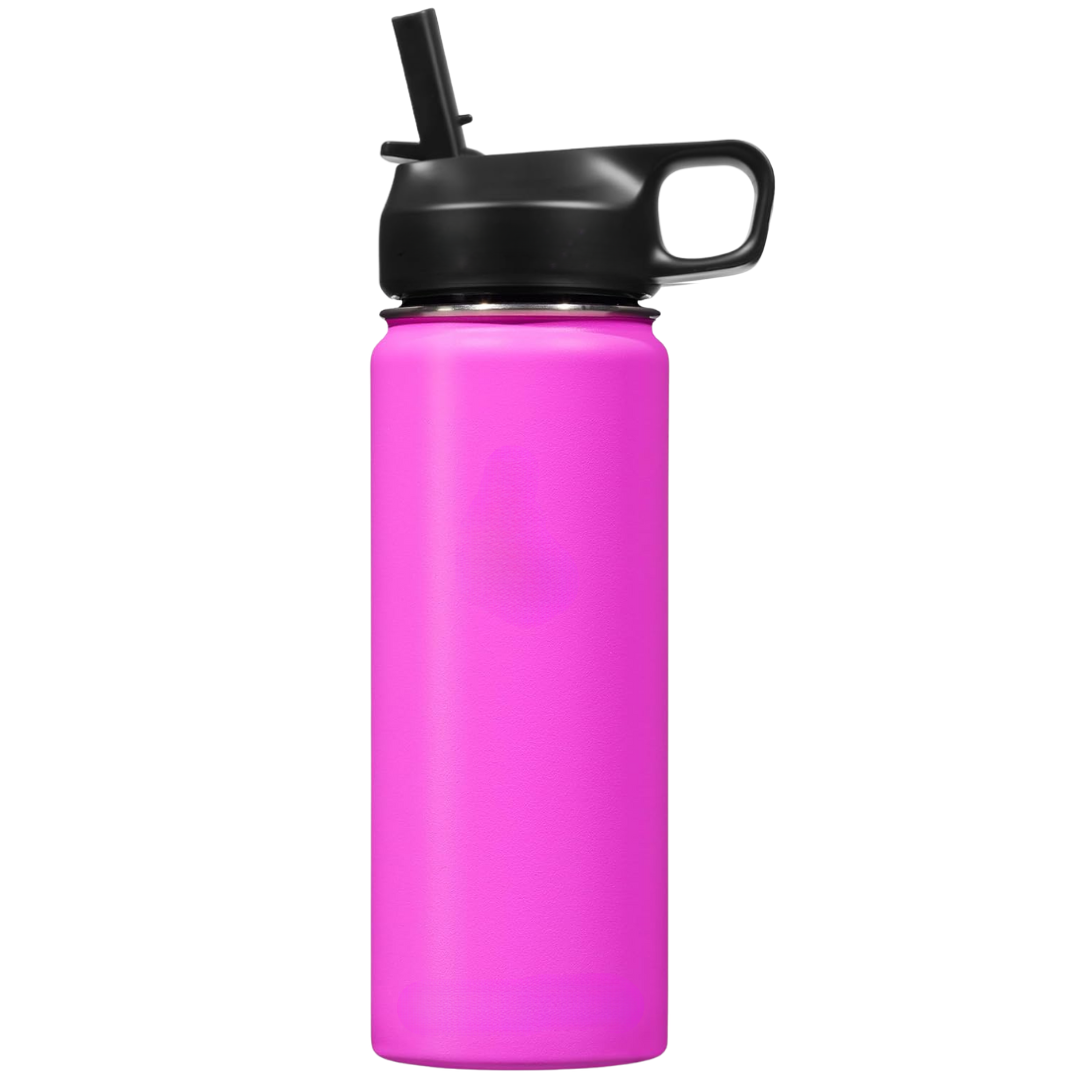 BowLift | Stainless Steel Insulated Water Bottle with Straw - For Cold & Hot Drinks