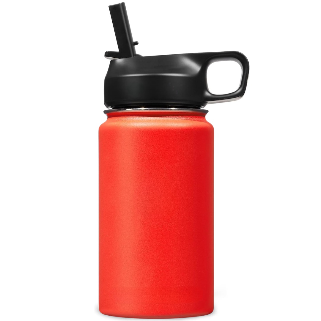 BowLift | Stainless Steel Insulated Water Bottle with Straw - For Cold & Hot Drinks