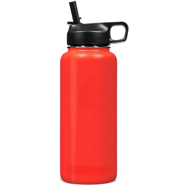 BowLift | Stainless Steel Insulated Water Bottle with Straw - For Cold & Hot Drinks