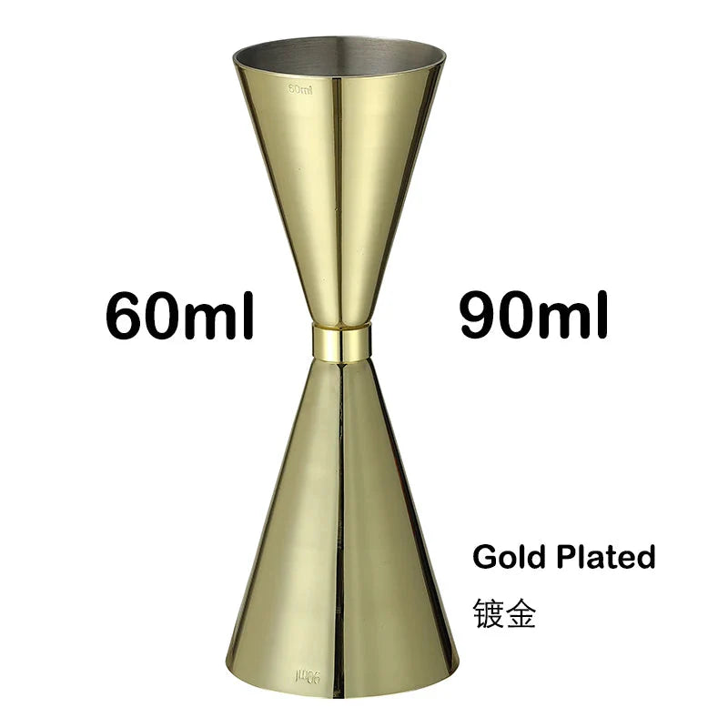 Stainless Steel Jigger Cocktail Jigger Bar Measures Bar Tools Bar Accessories | Bowlift