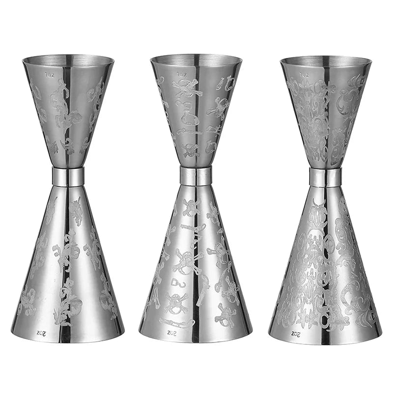 Stainless Steel Jigger Cocktail Jigger Bar Measures Bar Tools Bar Accessories | Bowlift
