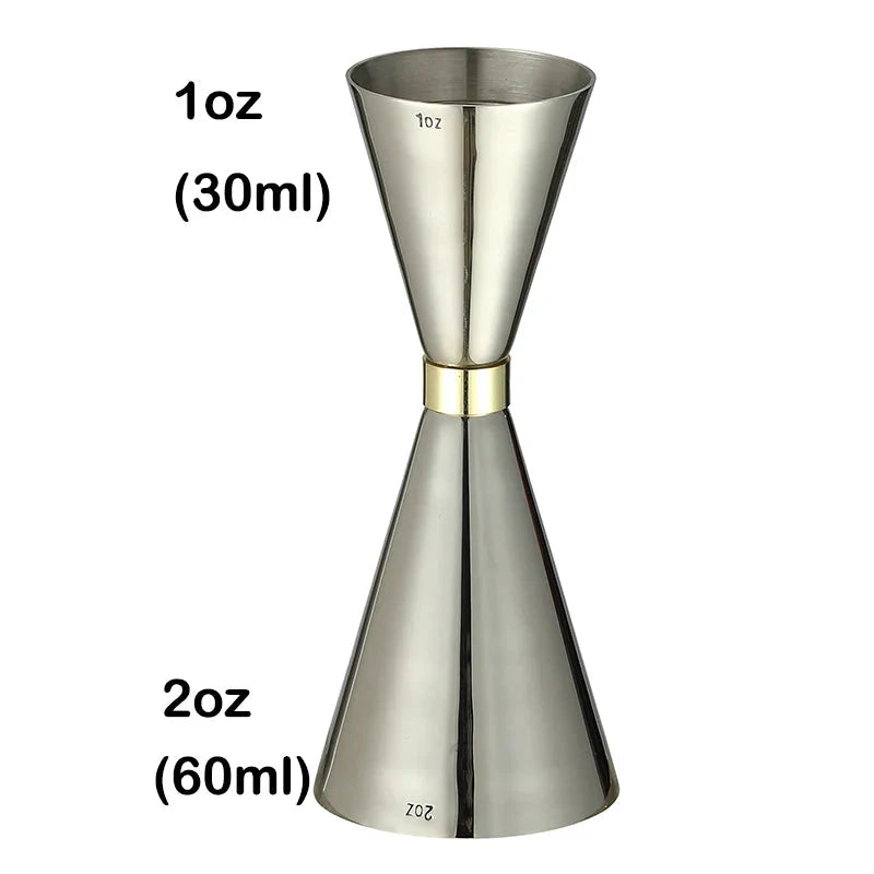 Stainless Steel Jigger Cocktail Jigger Bar Measures Bar Tools Bar Accessories | Bowlift