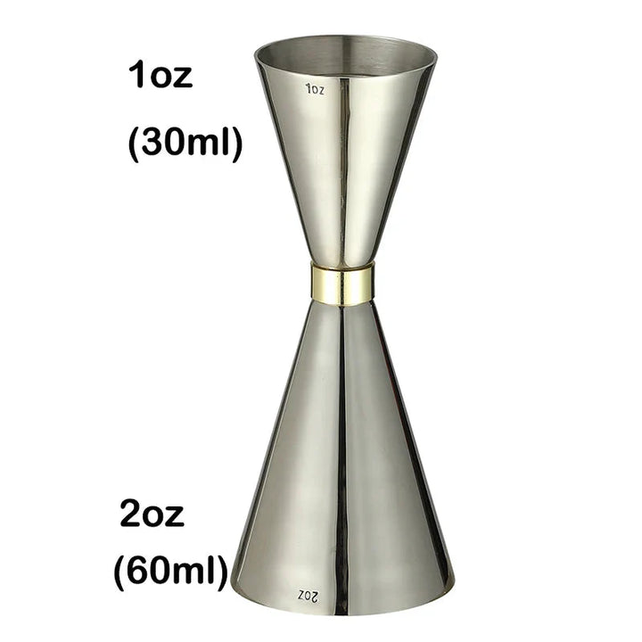 Stainless Steel Jigger Cocktail Jigger Bar Measures Bar Tools Bar Accessories | Bowlift