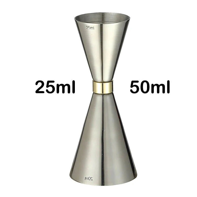 Stainless Steel Jigger Cocktail Jigger Bar Measures Bar Tools Bar Accessories | Bowlift