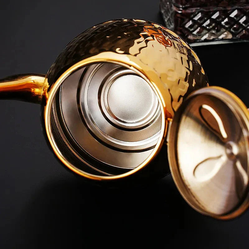Stainless Steel Kettle with Filter Teapot Tea Kitchen Accessories | Bowlift