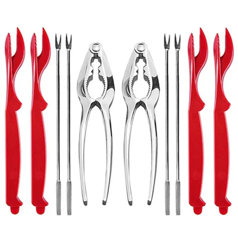 Stainless Steel Kitchen Tools Crackers Picks and Forks Seafood Tools | Bowlift