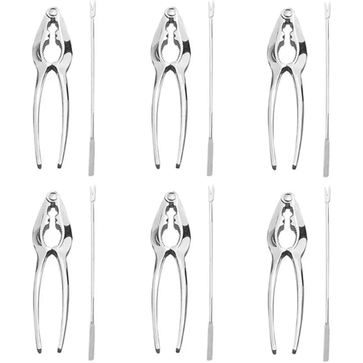 Stainless Steel Kitchen Tools Crackers Picks and Forks Seafood Tools | Bowlift