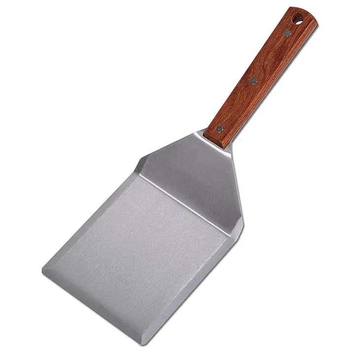 Stainless Steel Large Grill Spatula with Cutting Edges Tool for BBQ | Bowlift