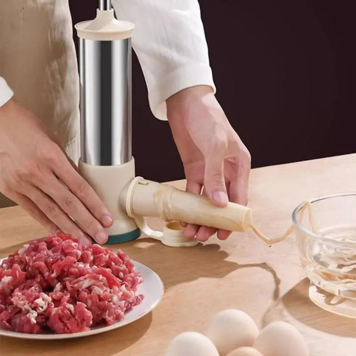 Stainless Steel Manual Filling Sausage Maker and Meat Stuffer Tool | Bowlift