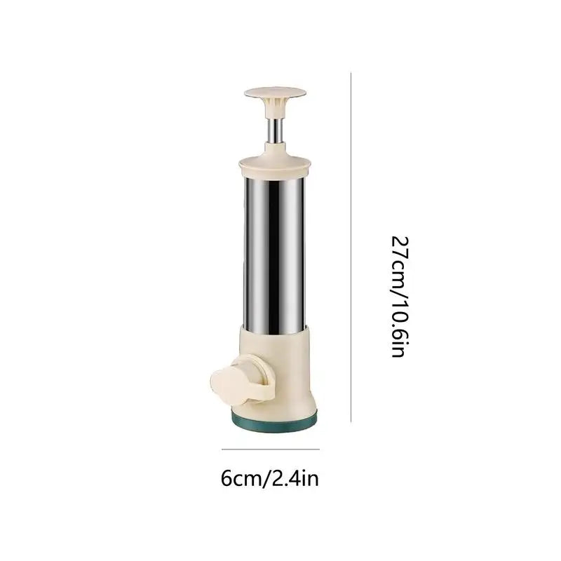 Stainless Steel Manual Filling Sausage Maker and Meat Stuffer Tool | Bowlift