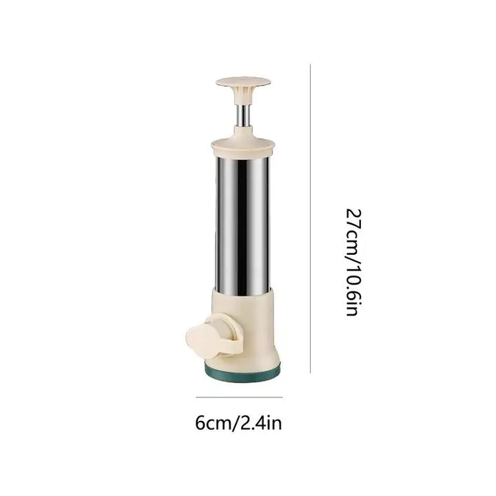 Stainless Steel Manual Filling Sausage Maker and Meat Stuffer Tool | Bowlift