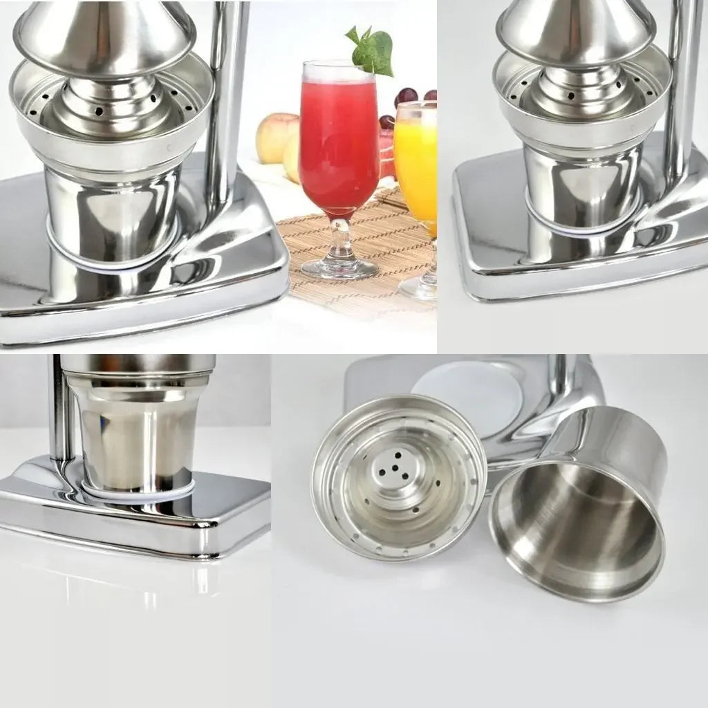 Stainless Steel Manual Juicer Handheld Fruit Vegetable Citrus Press | Bowlift