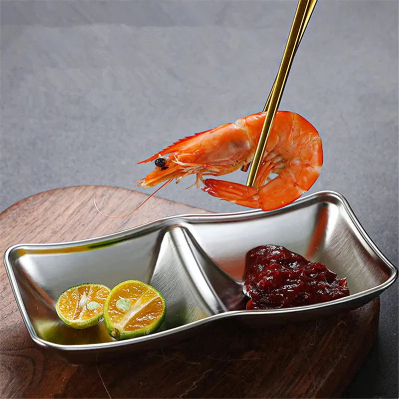 Stainless Steel Seasoning Dish Hot Pot Dipping Bowl Condiment Tray | Bowlift