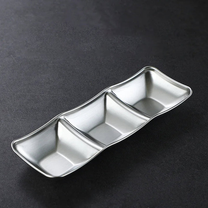 Stainless Steel Seasoning Dish Hot Pot Dipping Bowl Condiment Tray | Bowlift