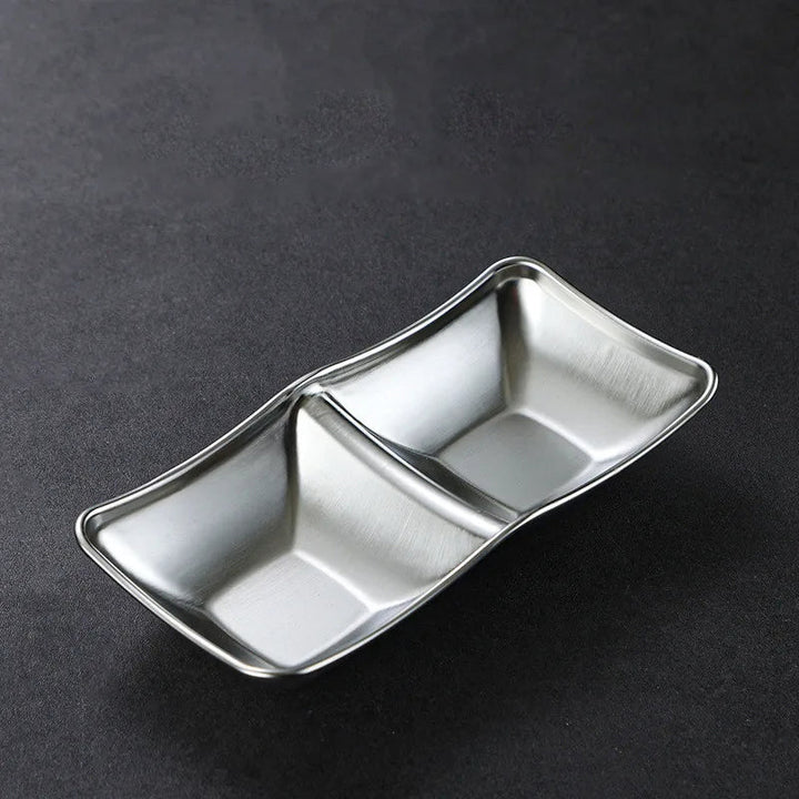 Stainless Steel Seasoning Dish Hot Pot Dipping Bowl Condiment Tray | Bowlift